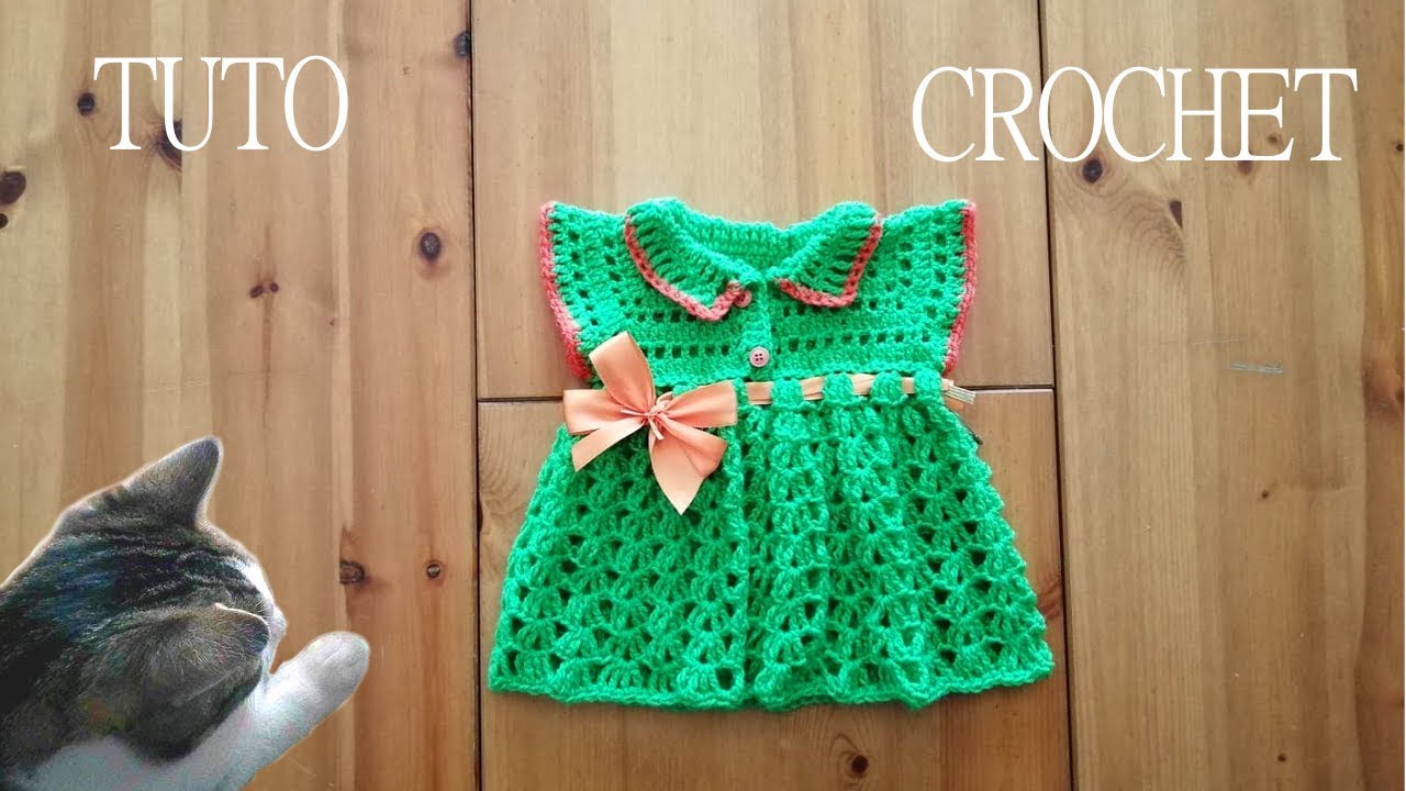 TUTO CROCHET Comment faire une robe d'été
