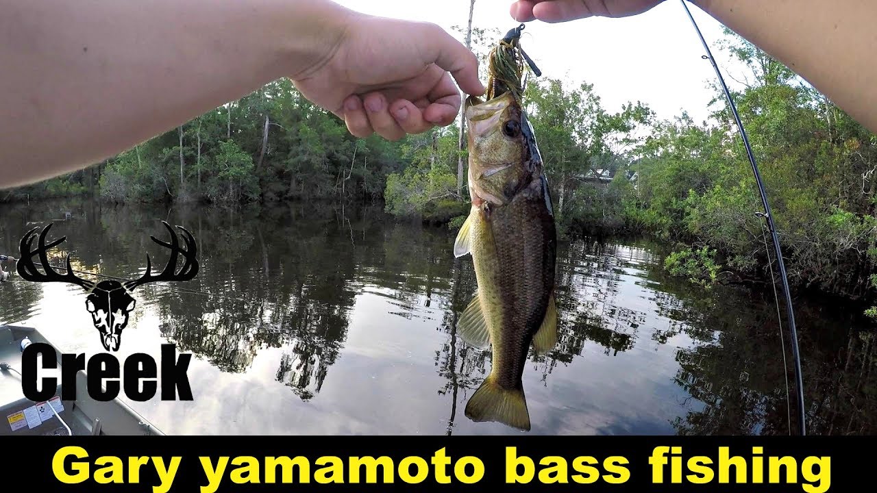 Bass fishing Gary Yamamoto