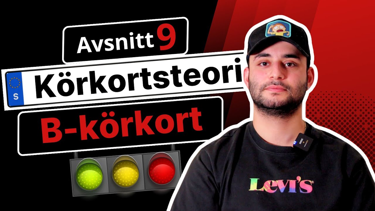 körkortsfrågor B körkort teoriprov