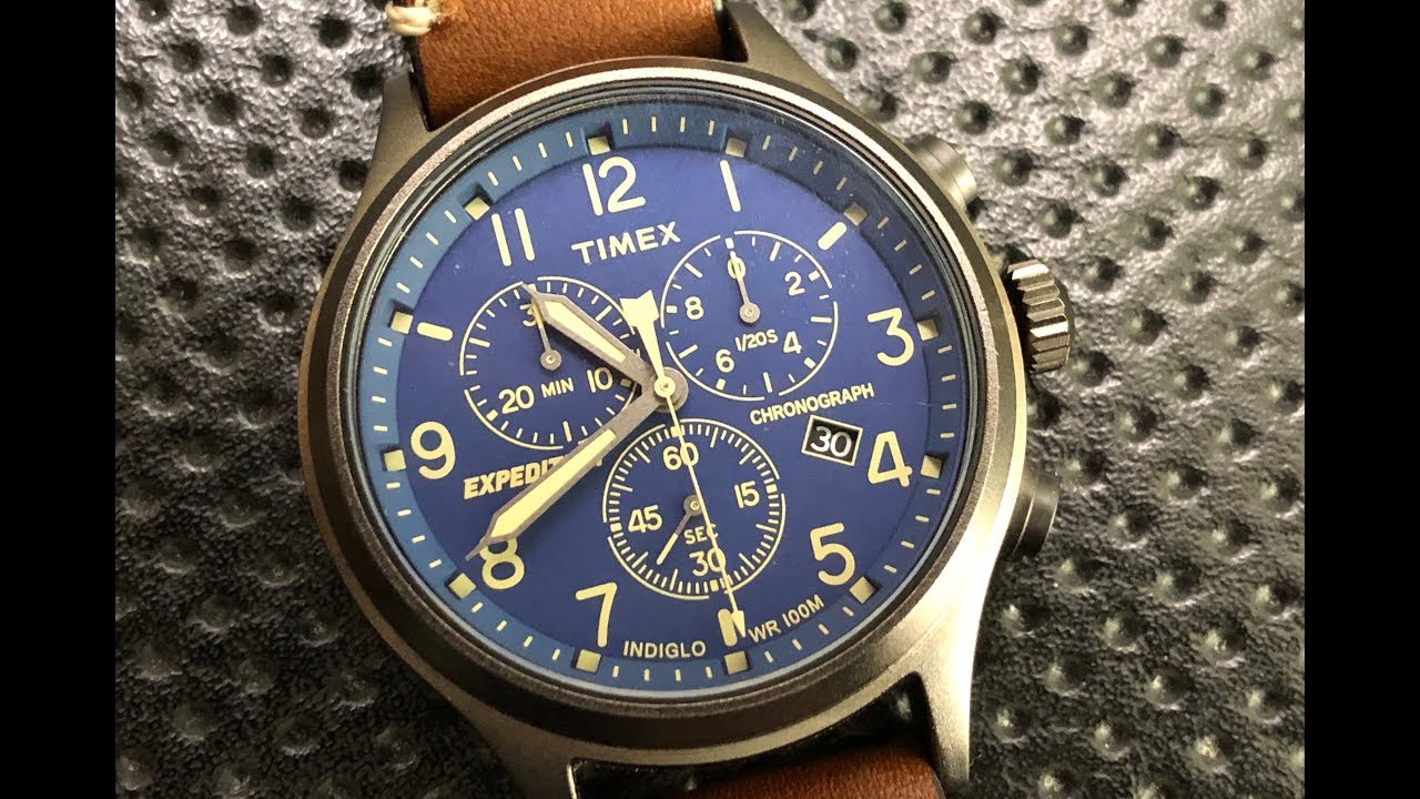 Часы-хронограф Timex Expedition Scout: полный обзор Ника Шабазза