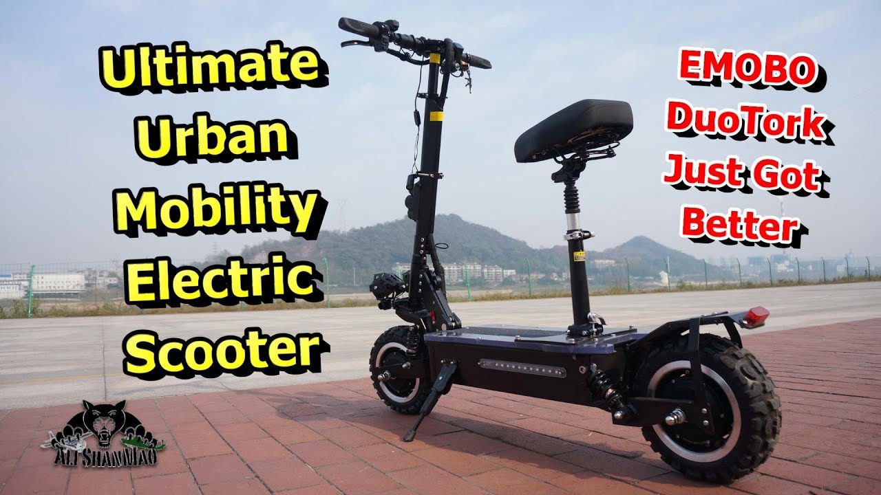 EMOBO DuoTork Very Fast Electric Kick Scooter is back
