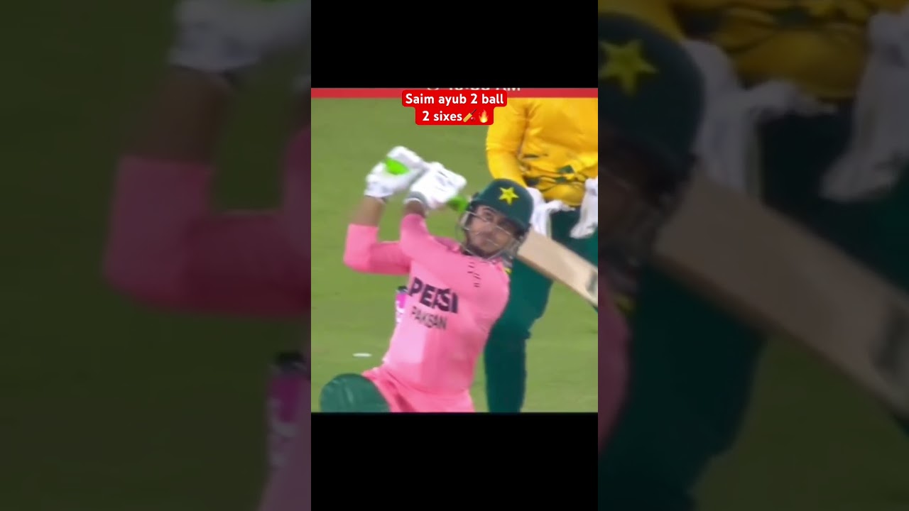 Saim ayub batting #pak vs SA today match #pak vs SA today match highlight #crickethighlights #uk#usa