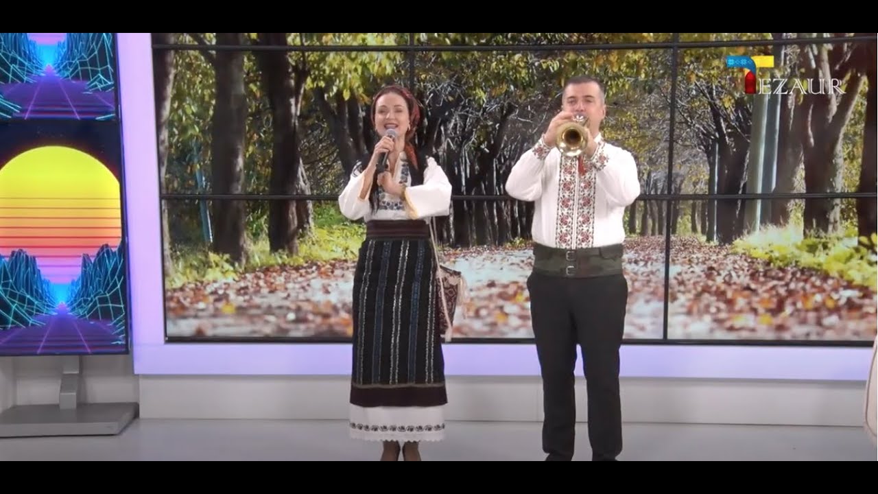 Nicoleta Sava și Dumitru Hanganu - Lăutari frumos c&acirc;ntă | Tezaur TV 2022