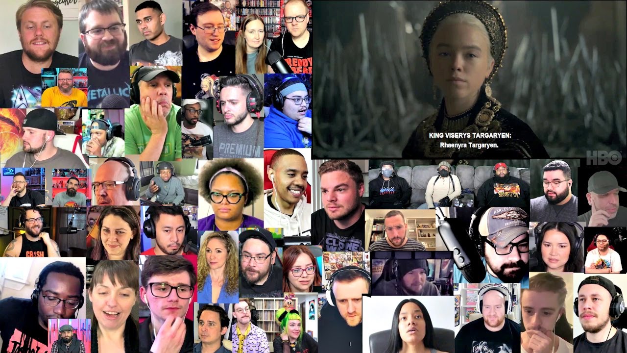 House Of The Dragon Teaser Trailer Reaction Mashup