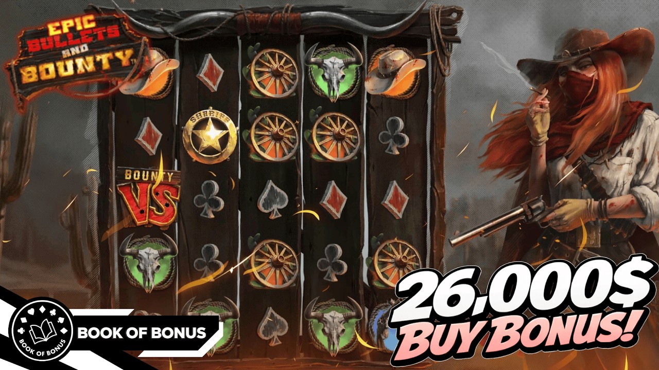 Epic Bullets & bounty ⚡️ HACKSAW GAMING 🎰 FIRST LOOK & BONUS BUY!