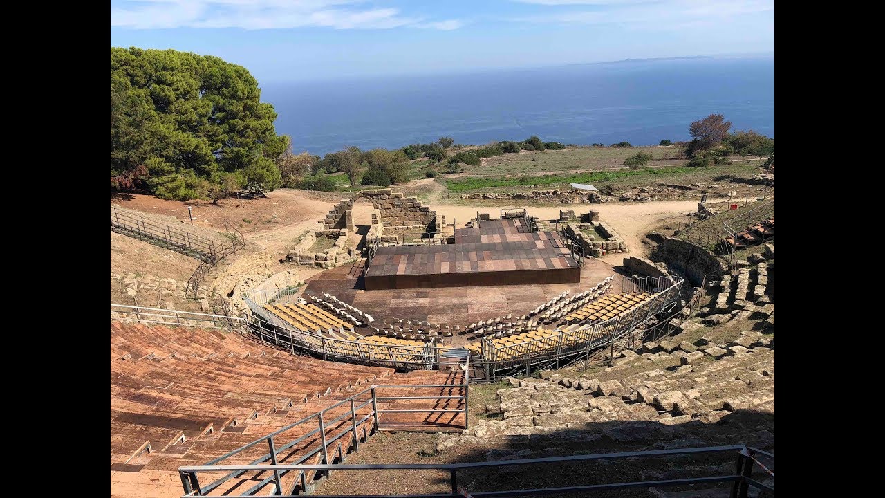 Tindari, Sicilia, Teatro Greco e Santuario Madonnina Nera 22.9.18