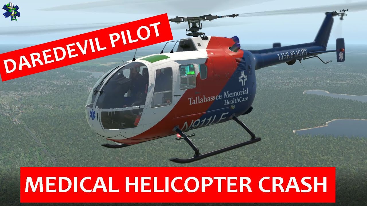 Daredevil Pilot Gets Himself & Flight Medic Killed, The Story of Tallahassee Life Flight N911LF (34)