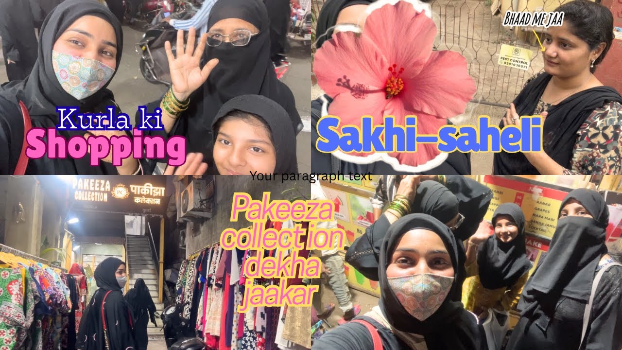 AAJ JANA HAI SHOPPING PAR | PAKEEZA COLLECTION DEKHA FINALLY| SAKHI-SAHELI SE MILI KAAFI DINO BAAD🎀