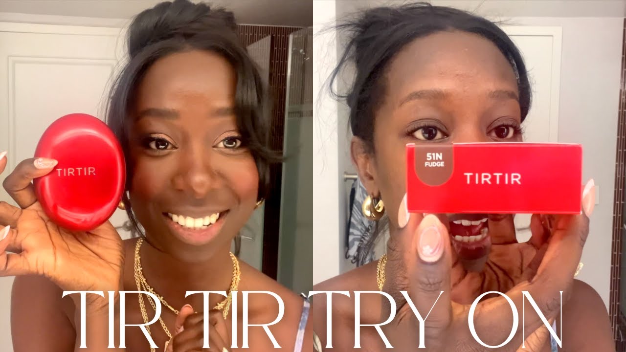 Testing the Viral Tir Tir Cushion Foundation on Dark Skin
