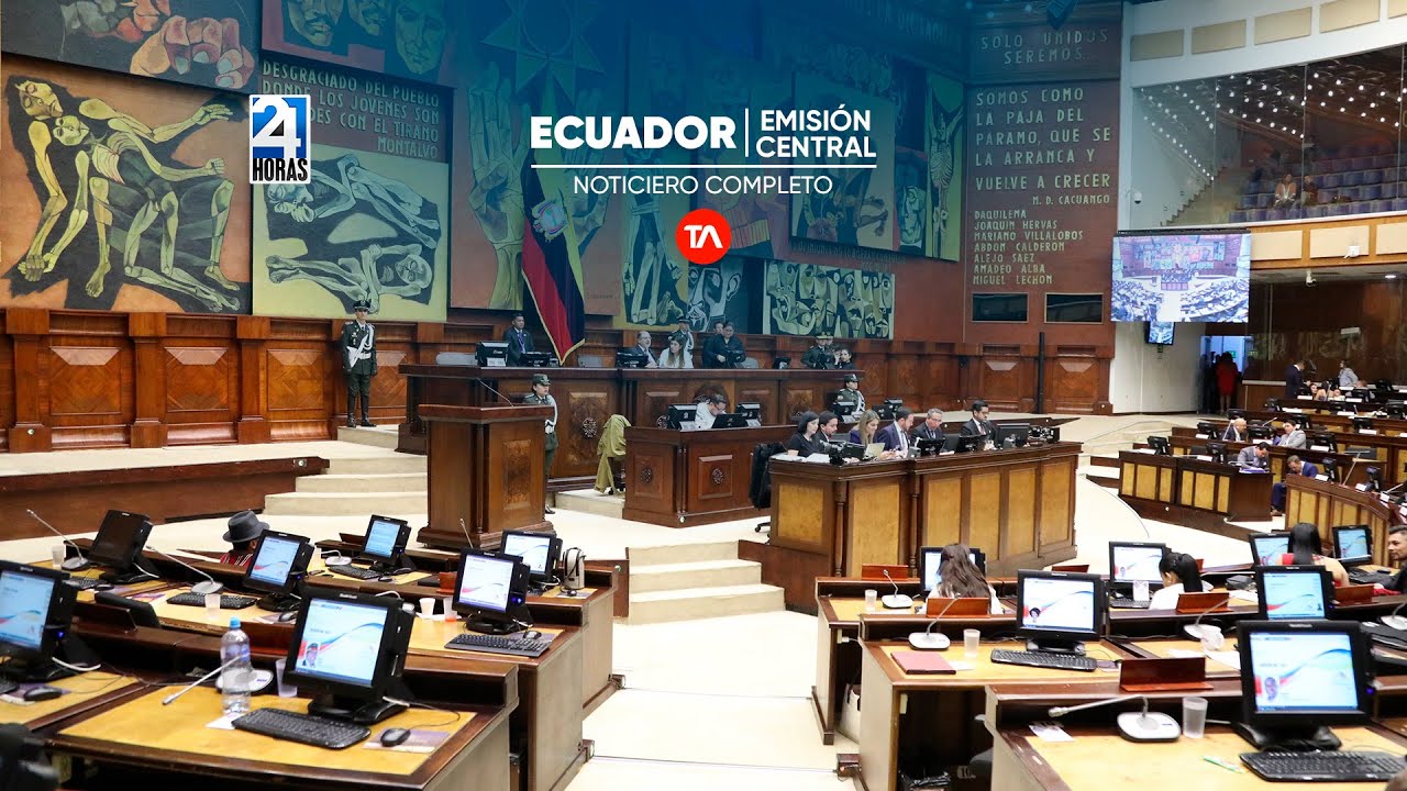 Noticiero de Ecuador (Emisión Central 09/06/2024)