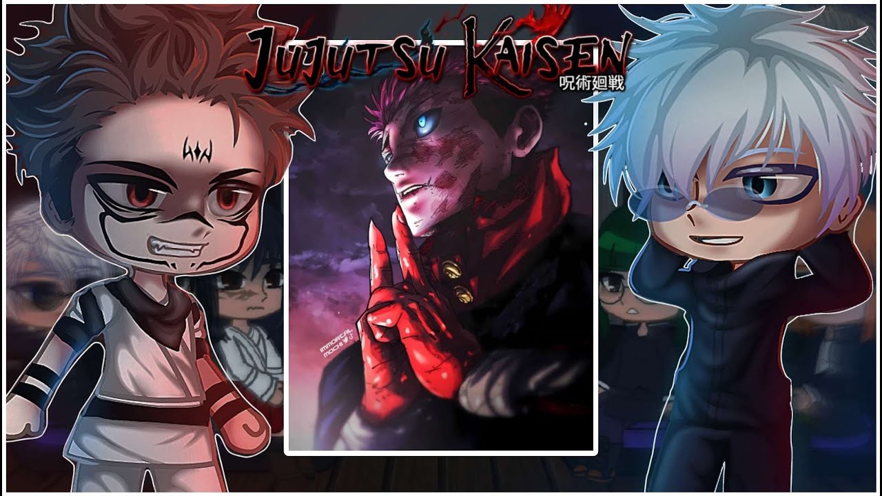 [GC] Past Jujutsu Kaisen React to Itadori Yuji | Прошлая Магическая битва Реакция на Итадори Юдзи