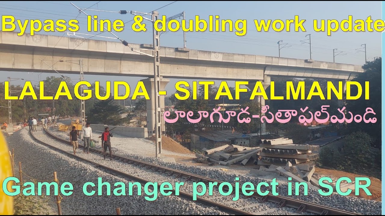 New BYPASS to KACHEGUDA | Work update from LALAGUDA to SITAPHALMANDI | #gamechanger project in #scr