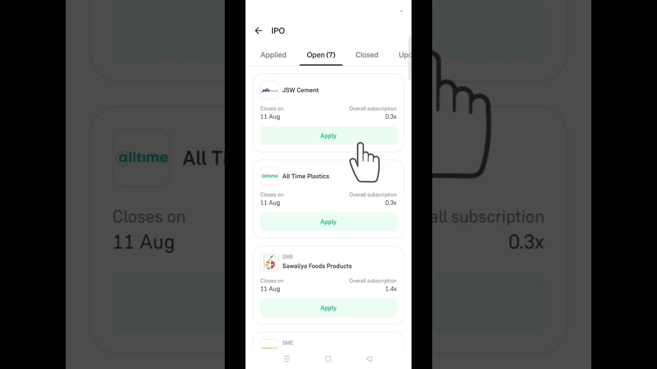 How to Apply in an IPO using the Groww app? #ipo #stockmarketforbeginners