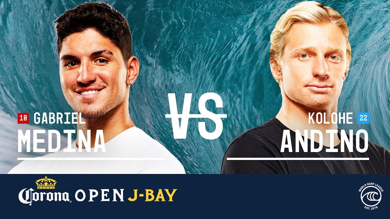 Kolohe Andino vs. Gabriel Medina - Semifinals, Heat 1 - Corona Open J-Bay 2019