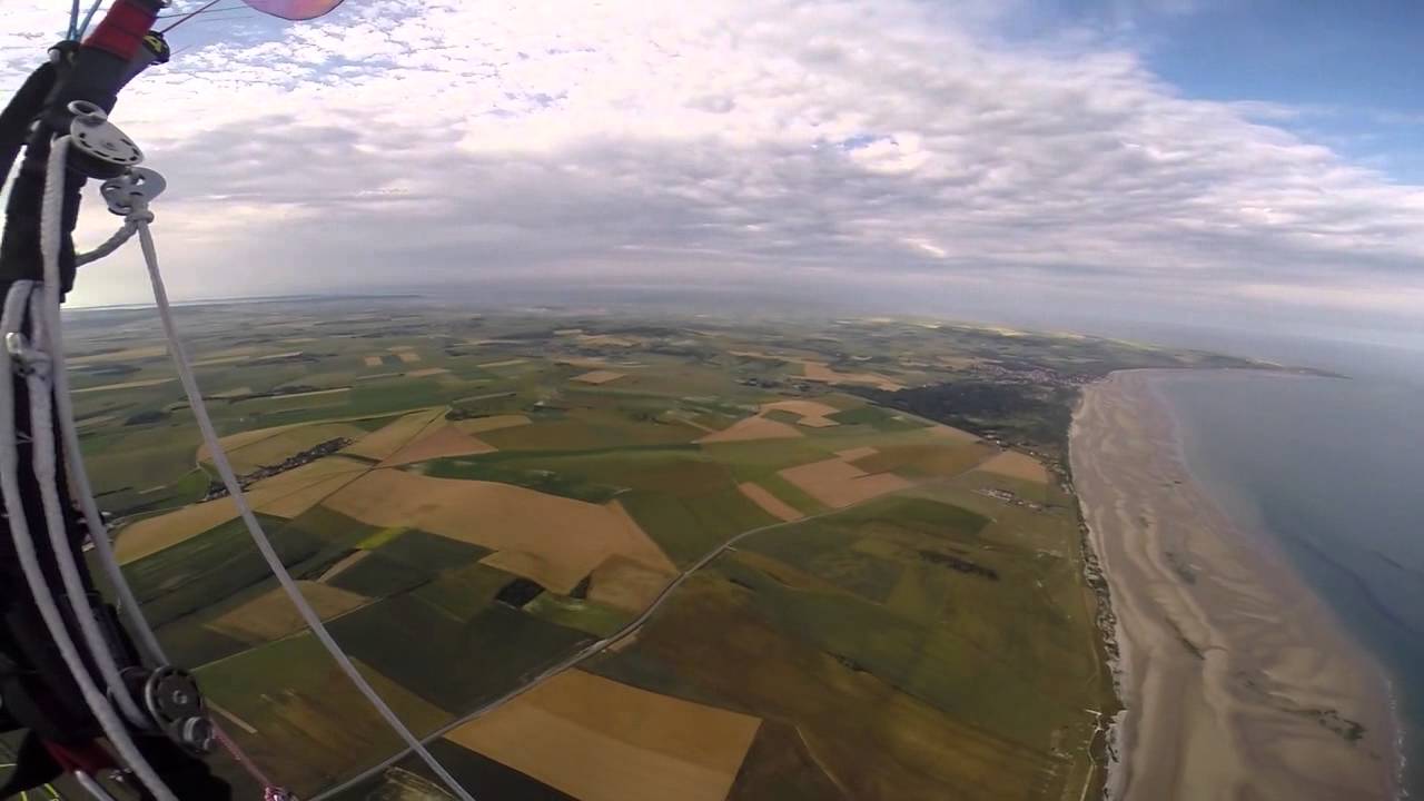 paramotor channel crossing