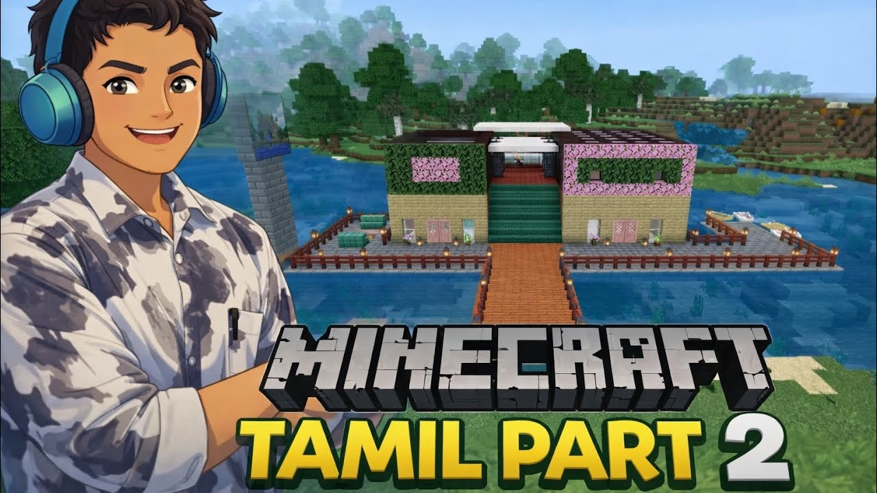 Minecraft tamil part 2 day 2 house planning 1 subscribe panitu parunga guys please 🥺
