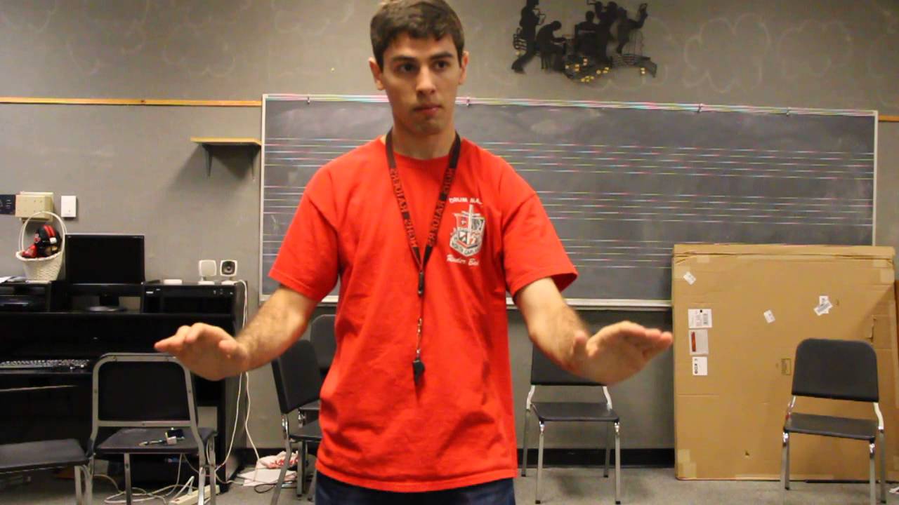 Drum Major Tryout Routine 2014