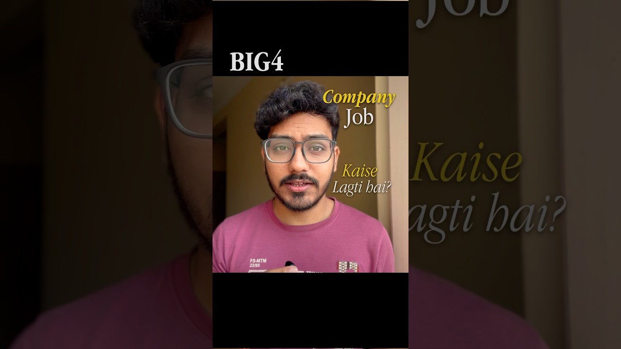 How to get job in BIG4?🤑 #big4 #thebig4 #dataanalytics #dataanalyst #bangalorejobs #shorts