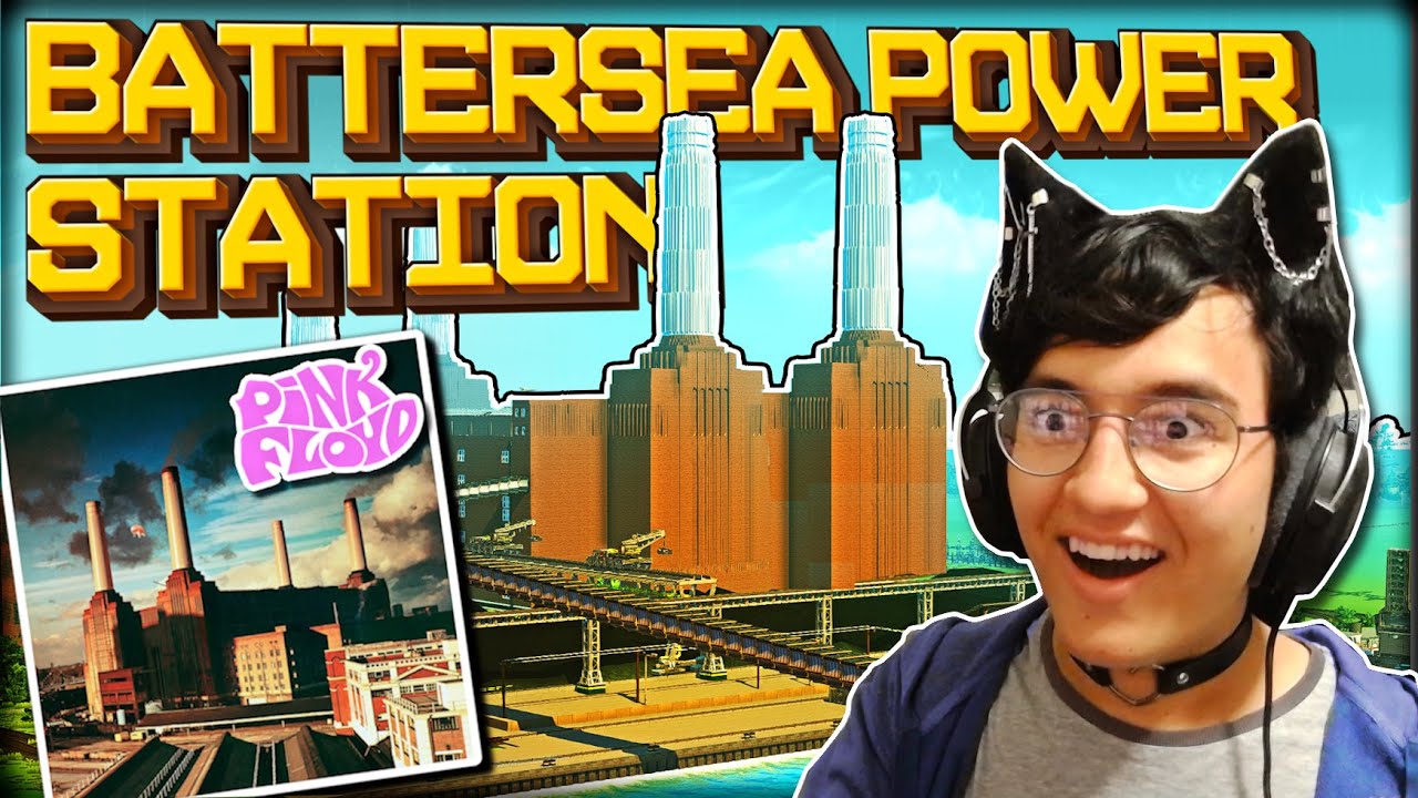 PINK FLOYD Animals Album Cover - Battersea POWER STATION! | Scrap Mechanic Build
