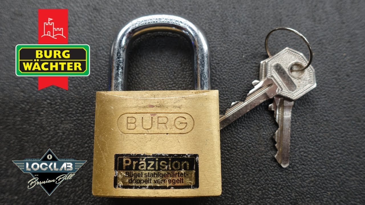(1890) Burg 116/50 Padlock
