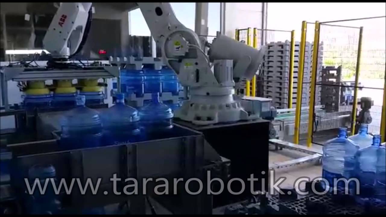 DAMACANA VİYOL PALETLEME İSTİFLEME ROBOTU – TARA ROBOTİK OTOMASYON