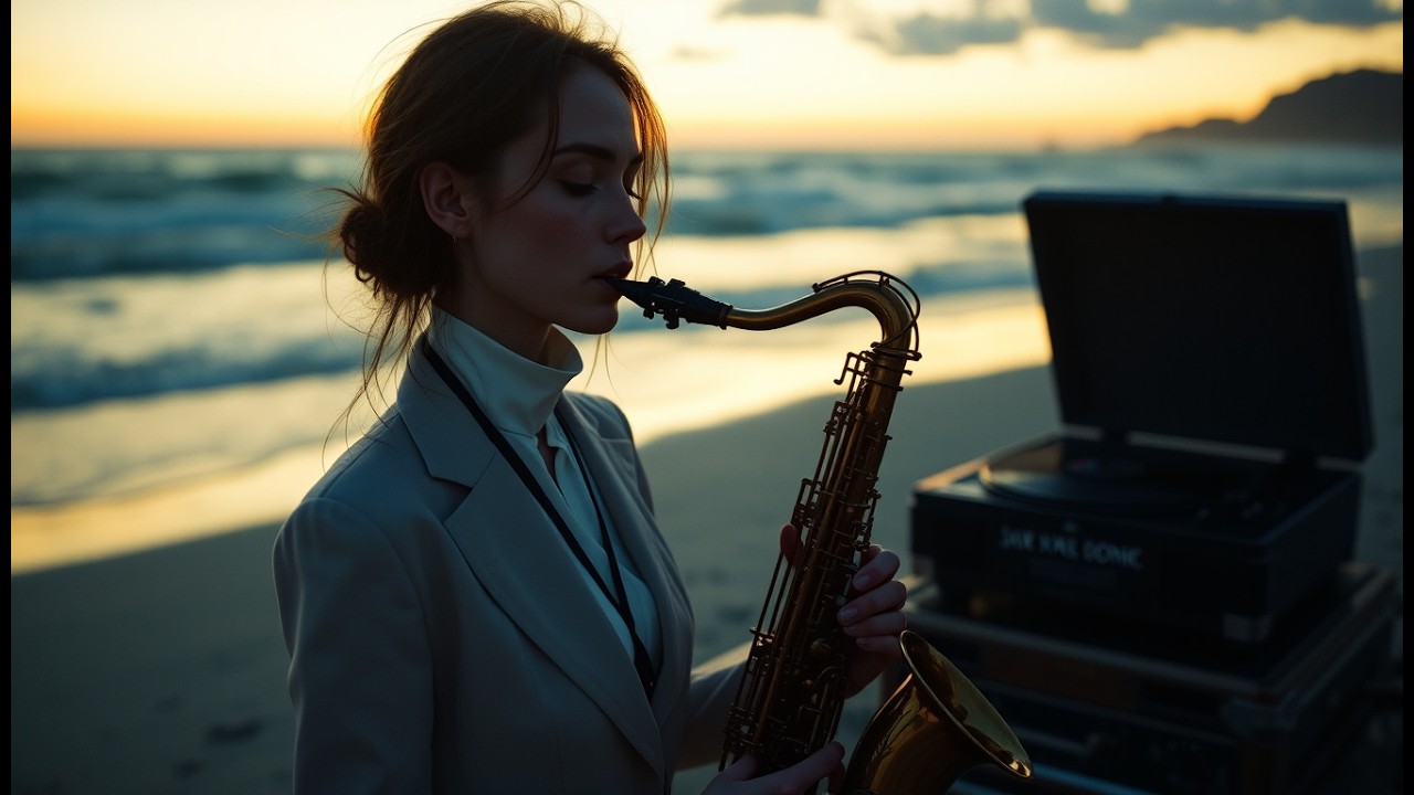Gentle Coastal Jazz: Smooth Saxophone Music for a Peaceful Night's Sleep