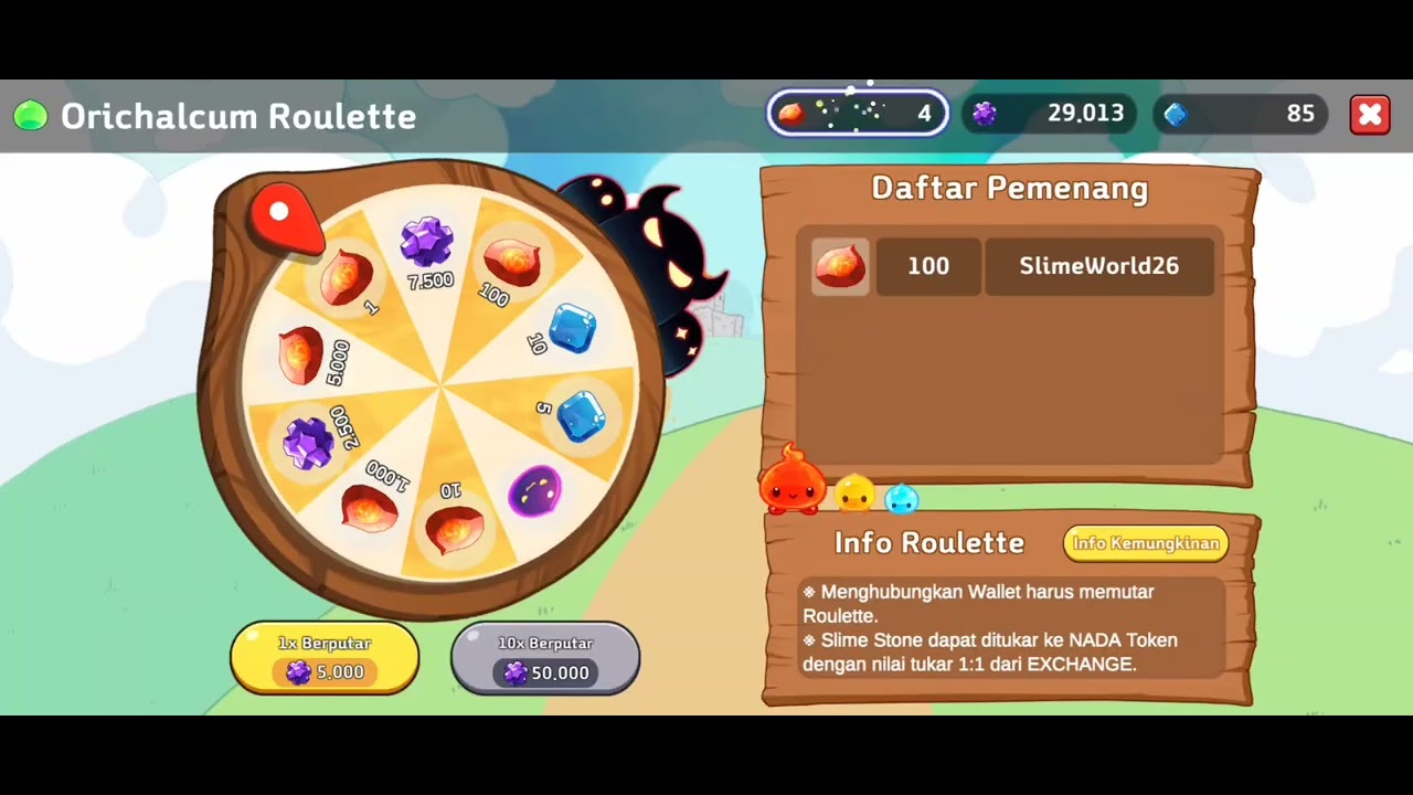 game play slime world NFT 
