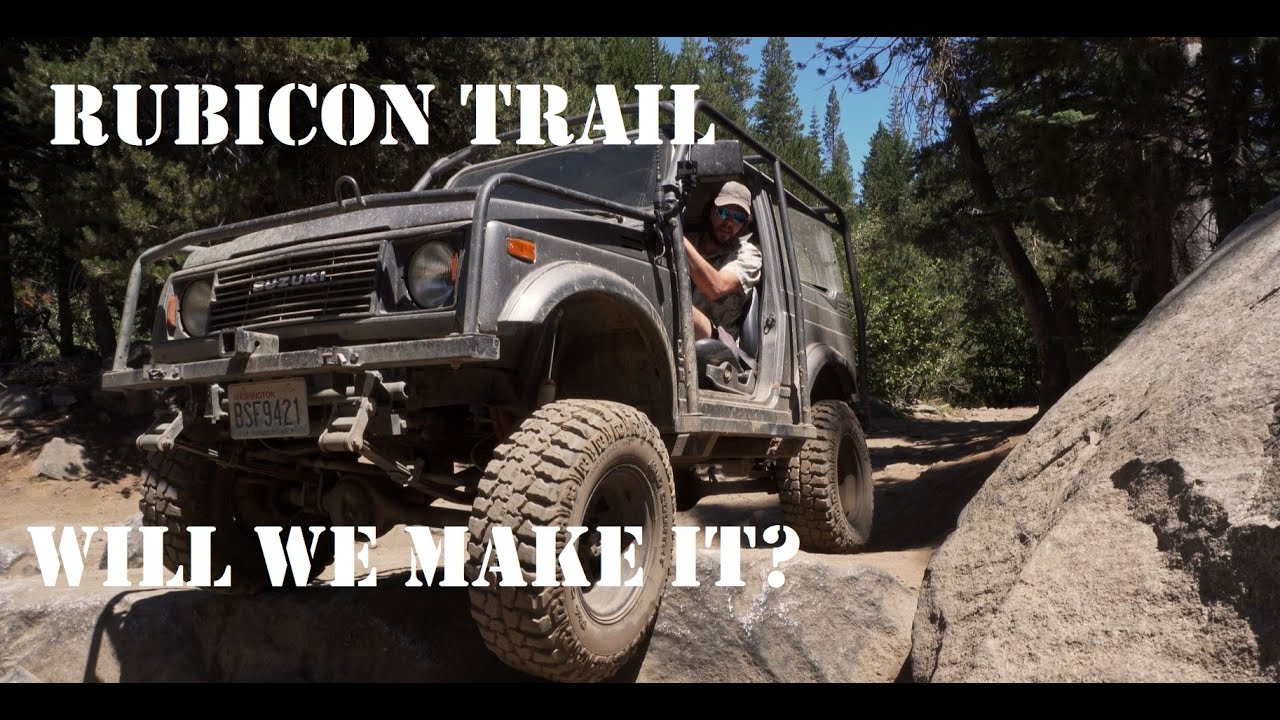 Will we make it?? The Rubicon Trail and Lake Tahoe gives our Zuk a run for its money