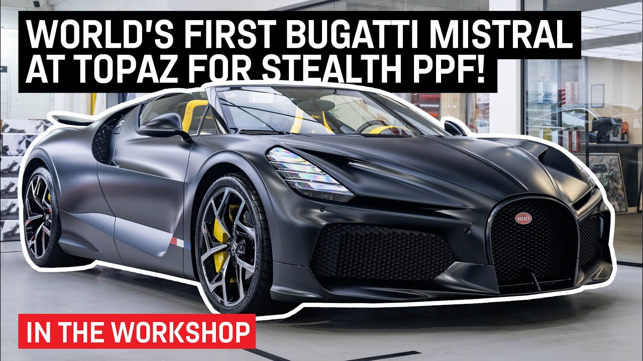 Кастомизация ПЕРВОГО В МИРЕ Bugatti Mistral!