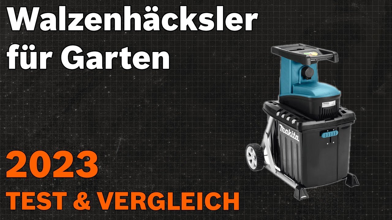 TOP-7. Die besten Walzenhäcksler für Garten. Test & Vergleich 2023 | Deutsch