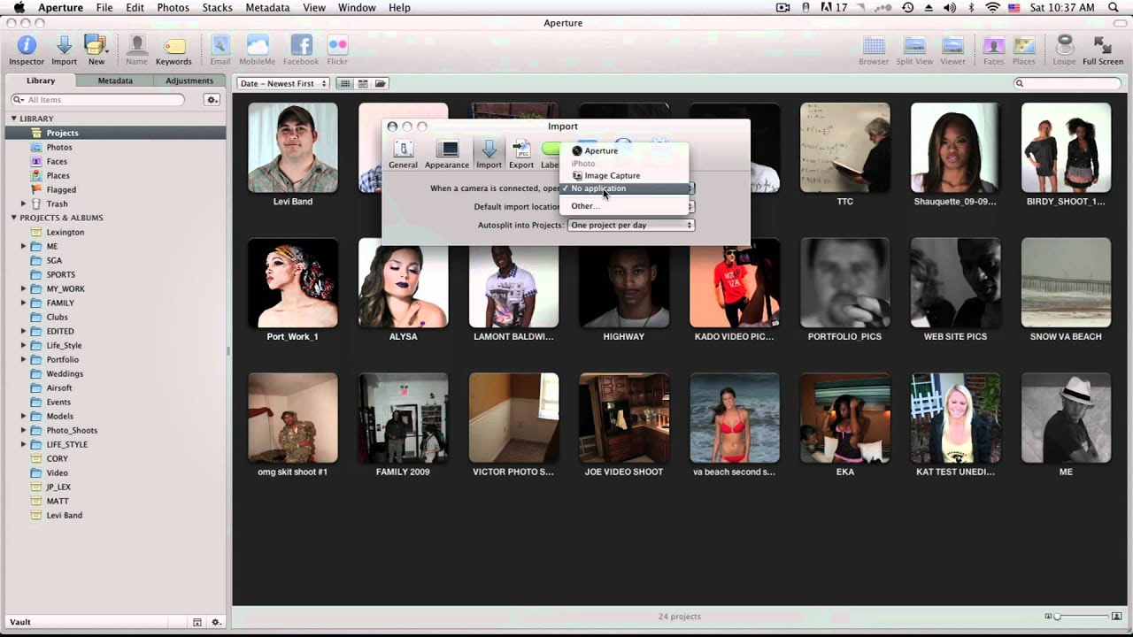 Aperture 3 Basics Part 1