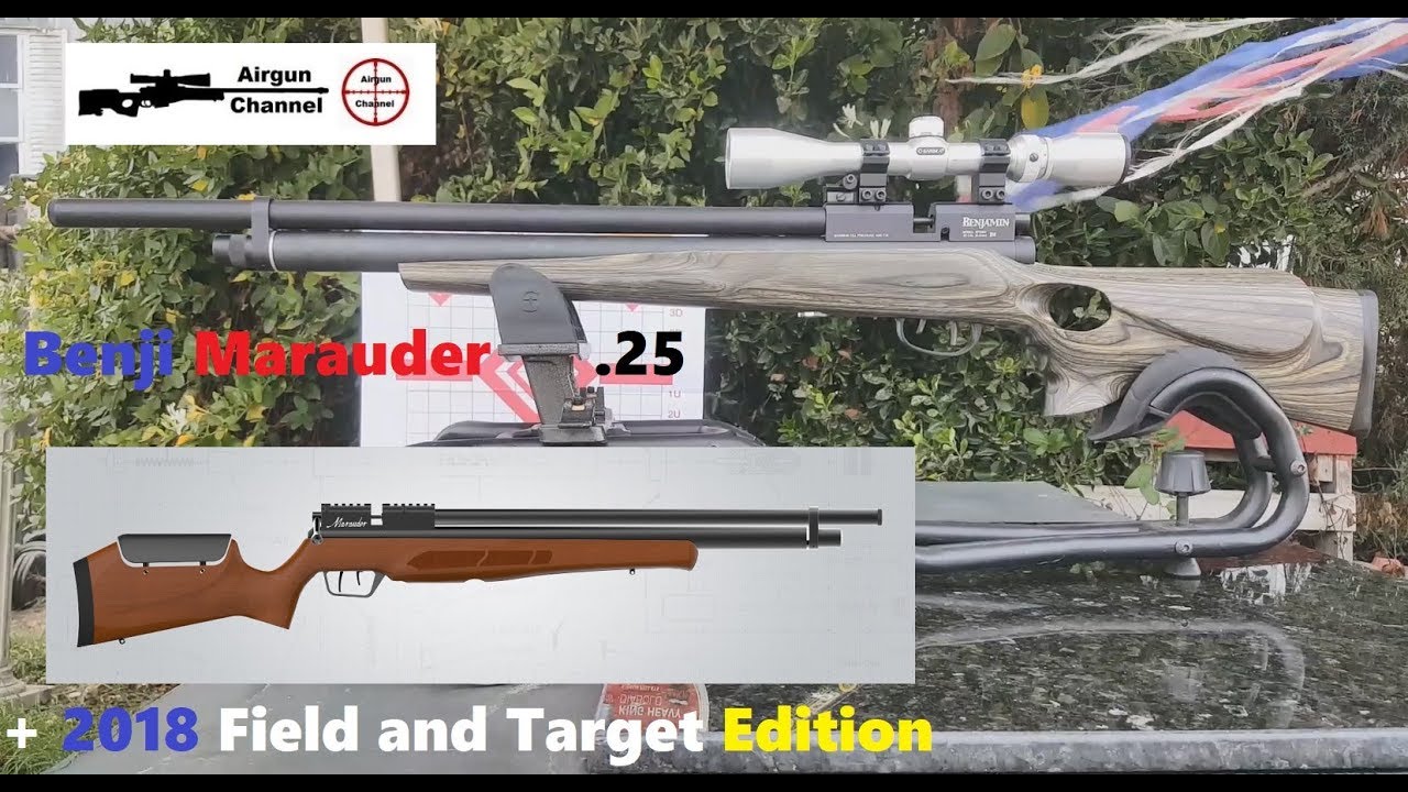 Benjamin Marauder .25 (+ 2018 Regulated Field and Target FT Edition) w/ Boyds  Stock