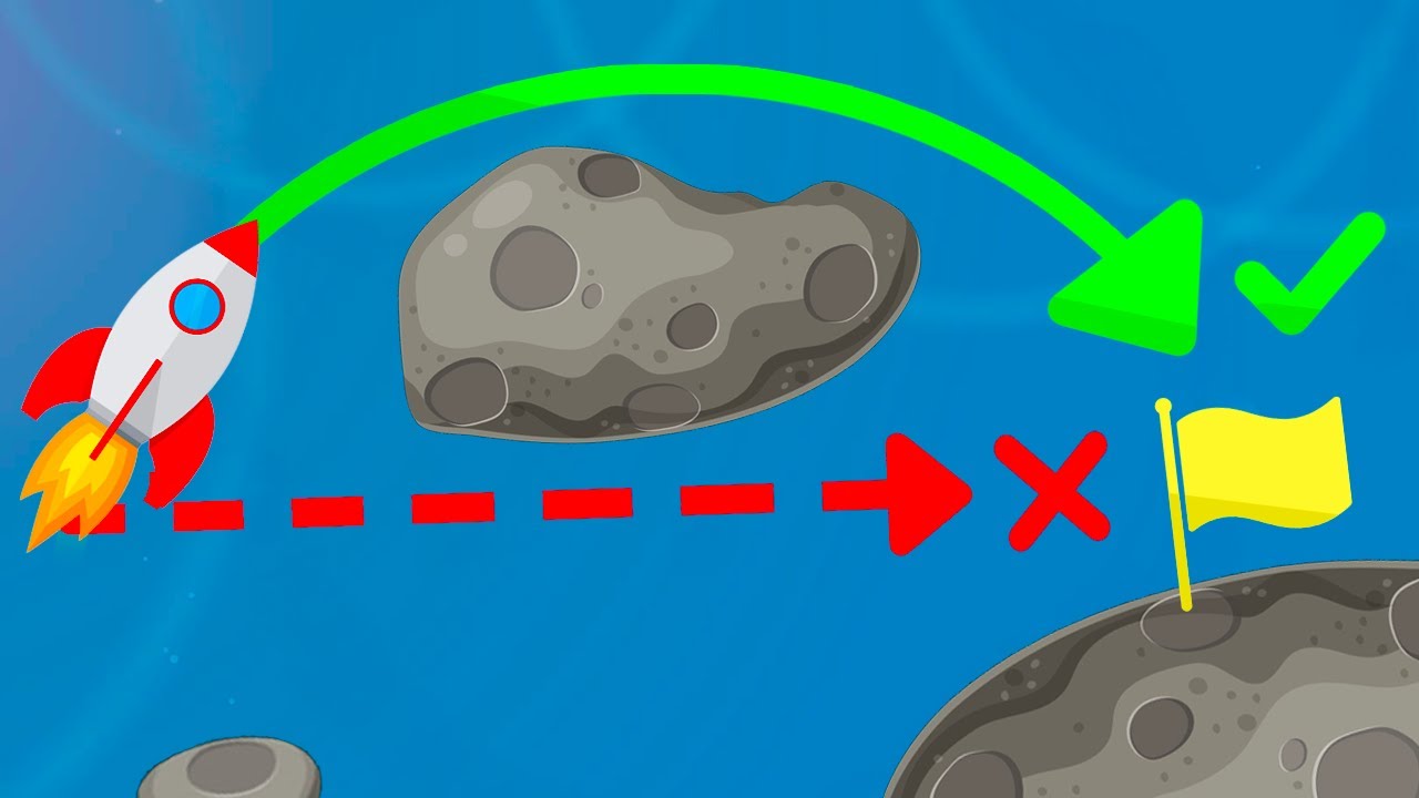 A Puzzle Game Where You Can Only Move in A Perfect Circle