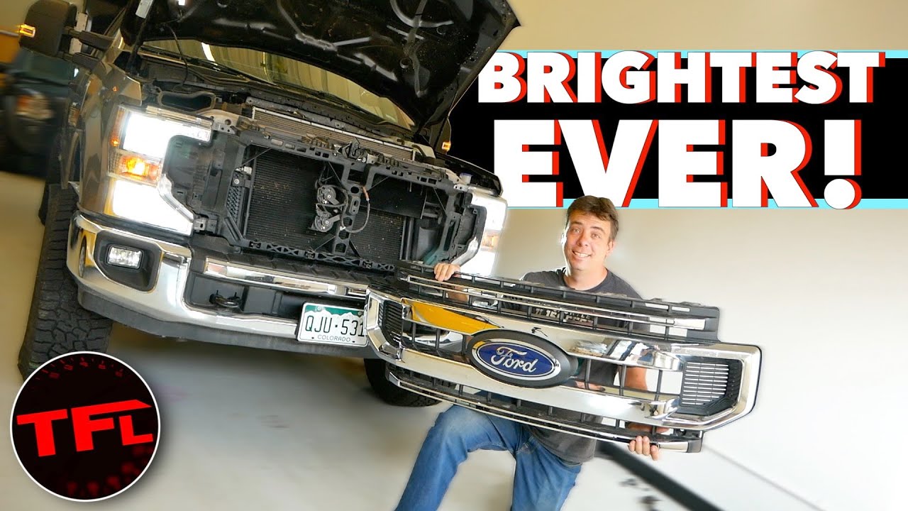 Upgrading Our Ford Super Duty Headlights Was a PAIN And Took FOREVER — But Totally WORTH IT!