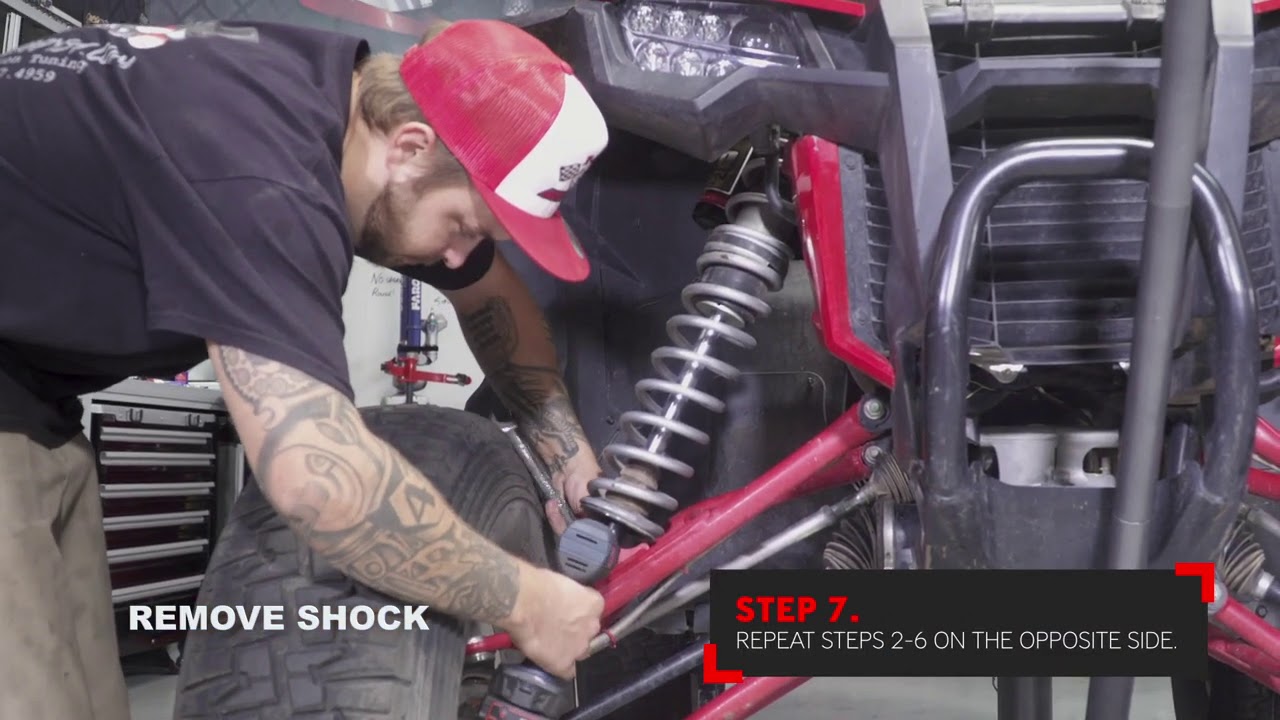 How to Install Honda Talon 1000R & 1000X Shock Therapy Adjustable Front Limit Straps