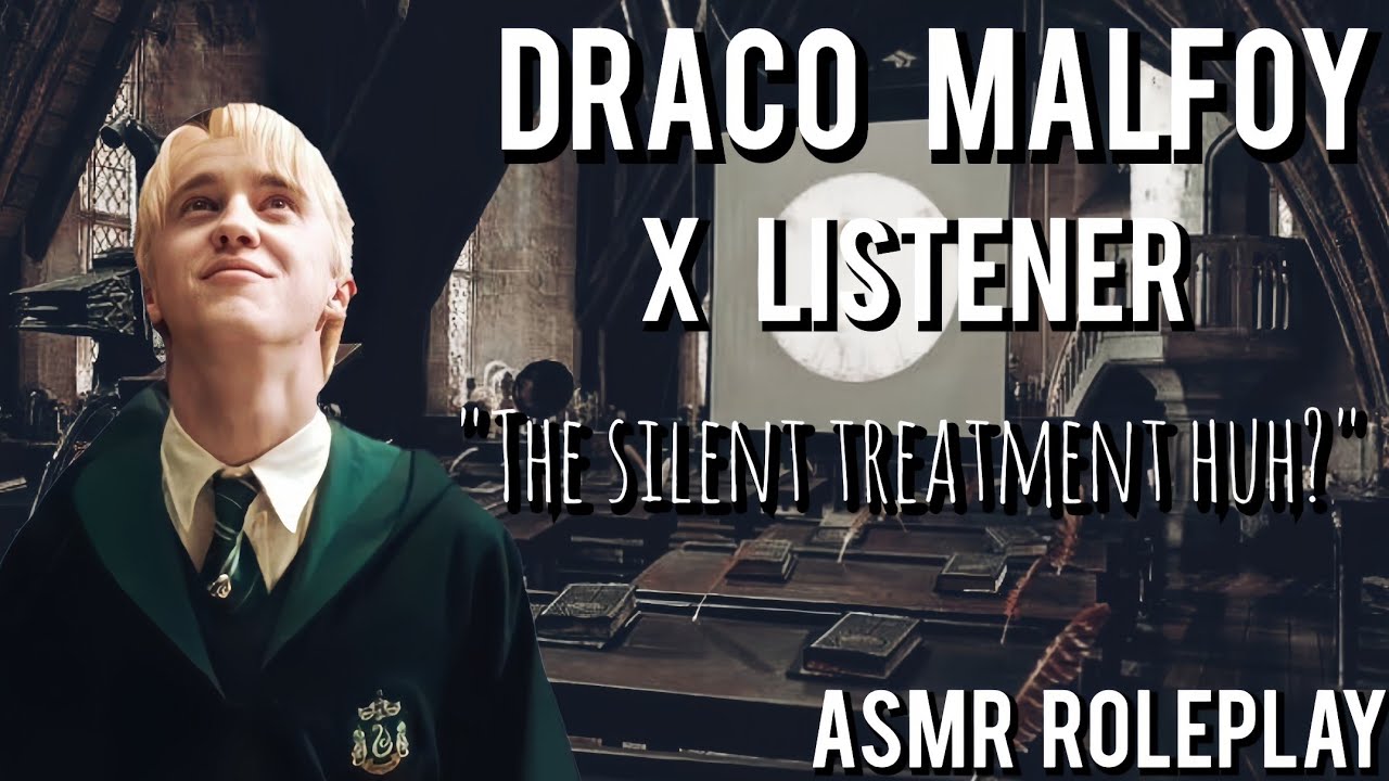 Draco Malfoy annoys you in class ASMR Roleplay (Draco Malfoy X Listener)