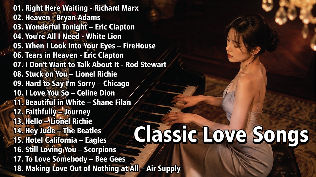 Classic Love Songs ❤️ Timeless Acoustic Covers | Romantic Soft Rock