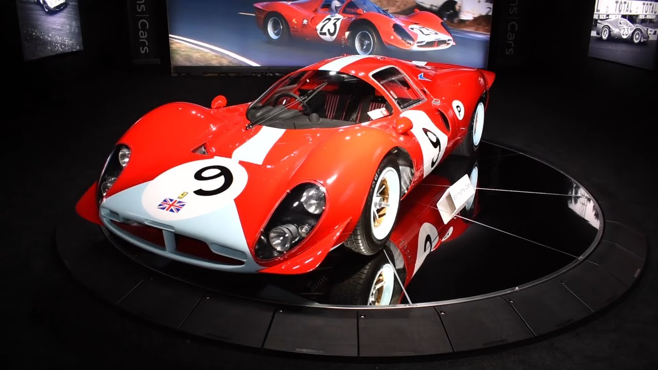 $30.25 million Ferrari 412P in HD video, auctioned by Bonhams Cars at the Quails in Pebble Beach.