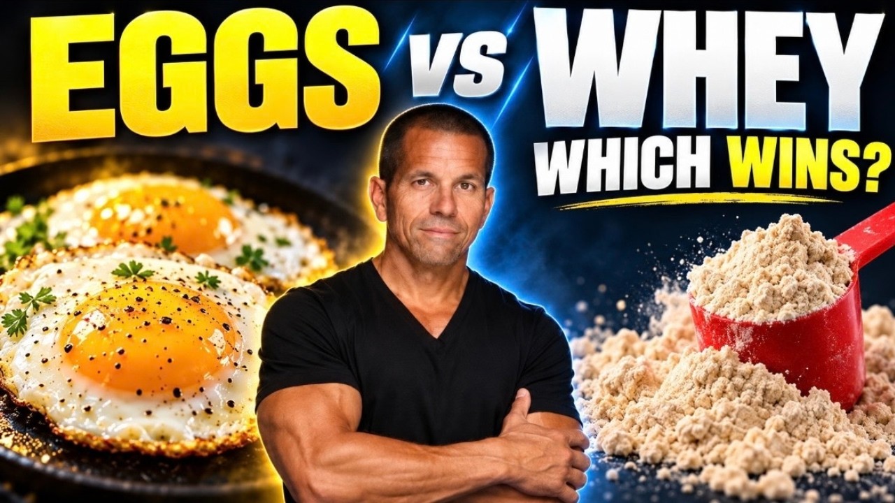 The SURPRISING Health Benefits of Eggs Vs Whey Protein Will SHOCK YOU!