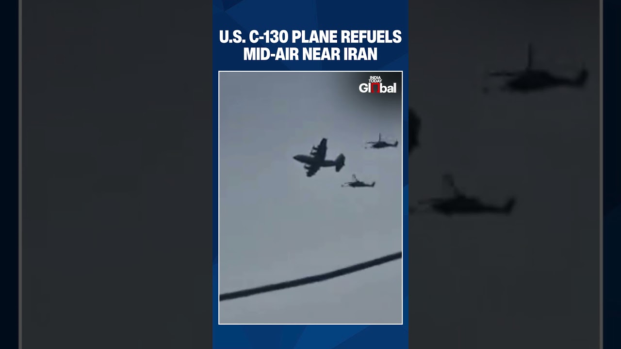 US Air Force Daring Mid-Air Refuel Mission Over Iran in Hunt for Downed F-15 Crew | #iran #usa #f15e