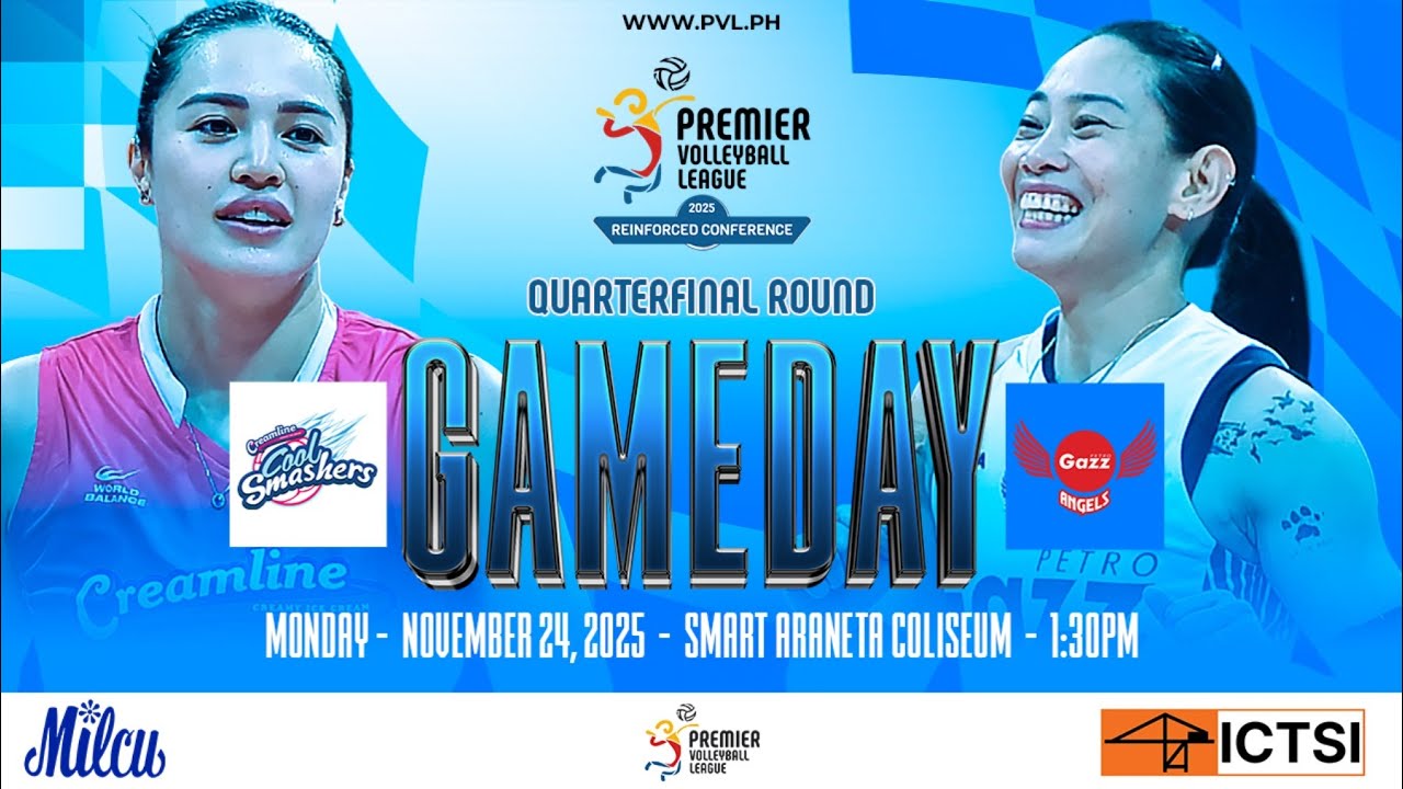 CREAMLINE vs PETRO GAZZ - Full Match | Quarterfinals | 2025 PVL Reinforced Conference