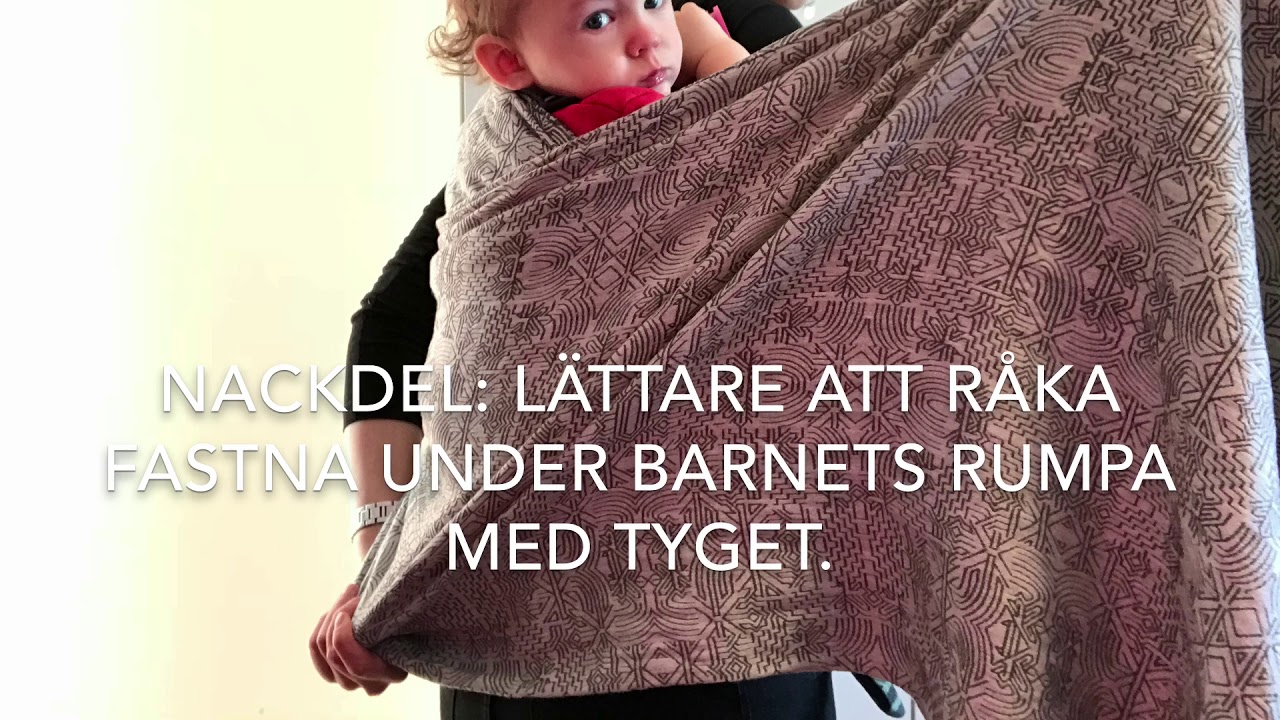 Tips och tricks: Tre sätt att få upp andra lagret över barnets rygg.