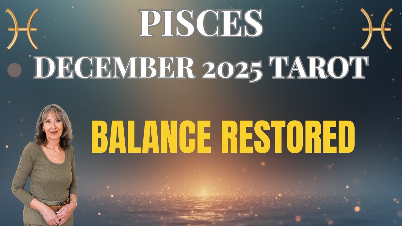 PISCES ♓ Standing Your Ground Brings Deep Peace - December 2025 Tarot