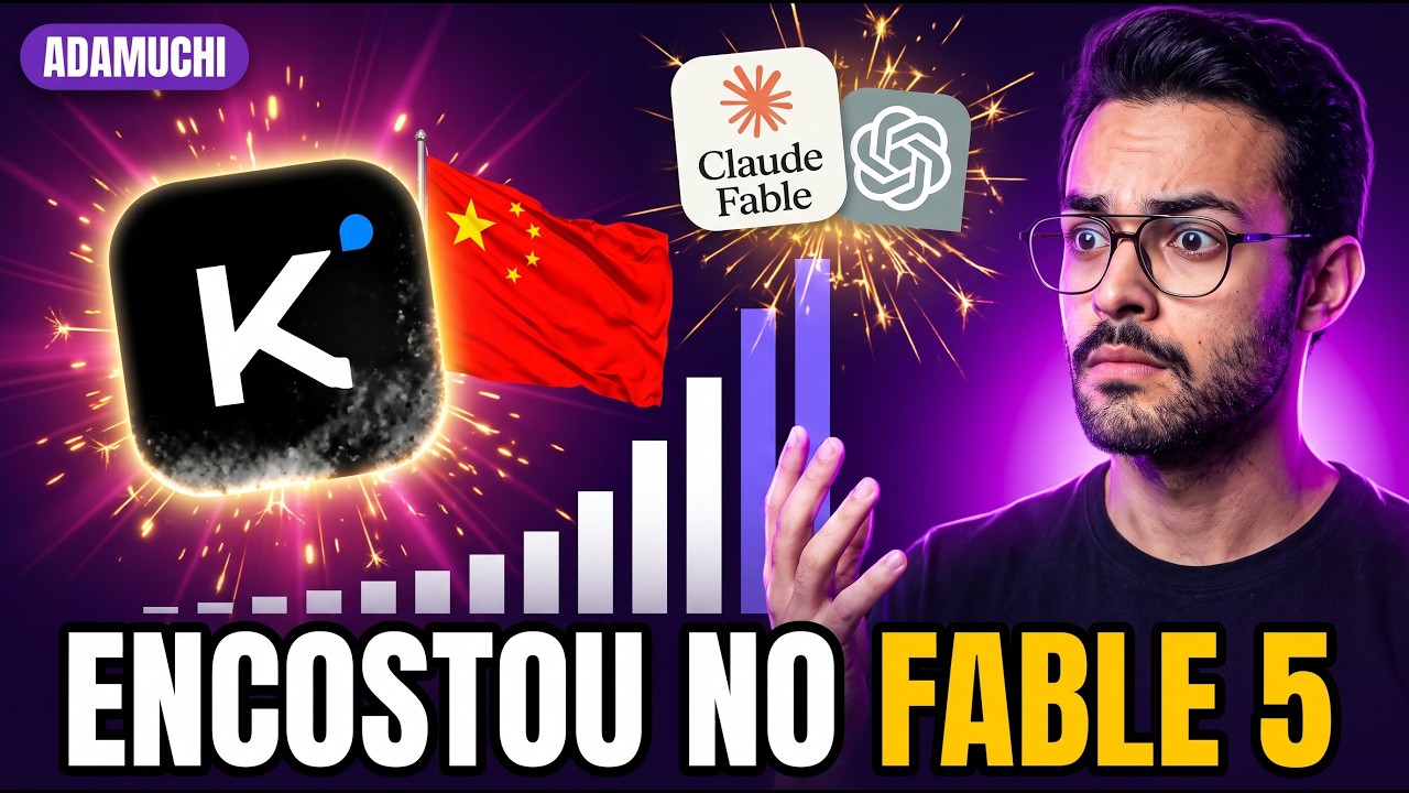 CHINA lan&ccedil;a o KIMI K3 e ULTRAPASSA Fable 5 e GPT 5.6 (TOP 1 EM DESIGN FRONTEND)