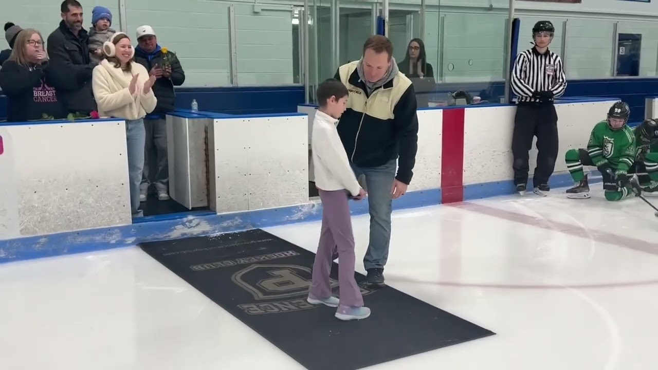 Capitals on-ice hockey fights cancer 2025