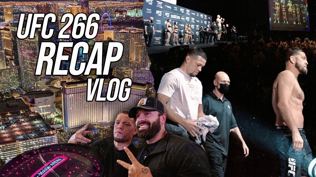 UFC 266 Road 2 War: Vlog 4 - Recap Vlog