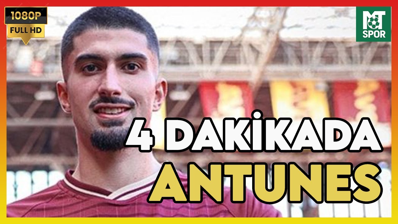 2 DAKİKADA ALEXIS ANTUNES (Göztepe Transfer) 