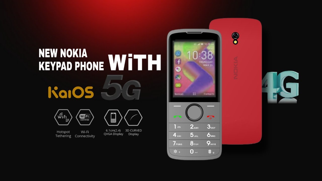 New Nokia keypad Phone With 5G,4G Connectivity🎯Wifi,Hotspot,YouTube, WhatsApp Support