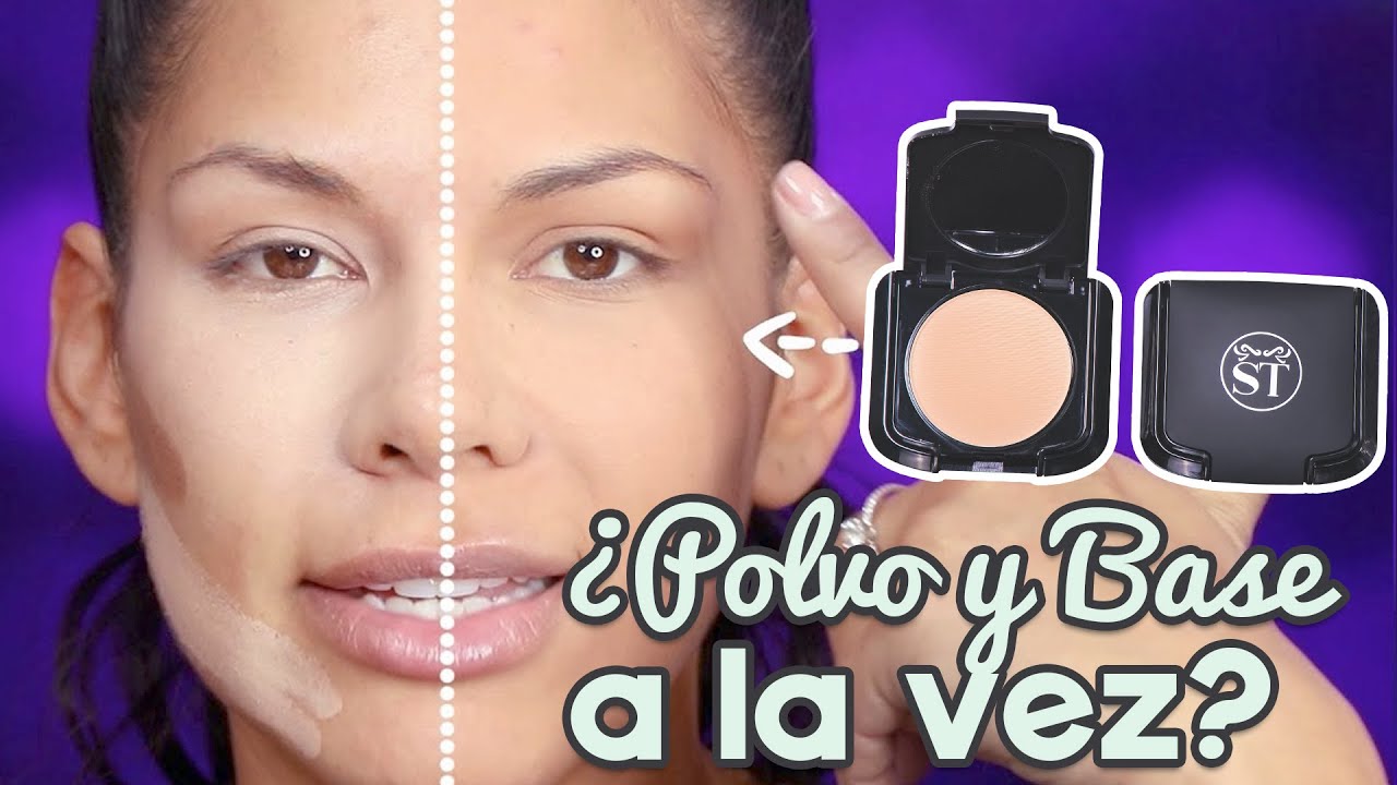 Polvo Compacto y Base - Tutorial Stefany Tejada
