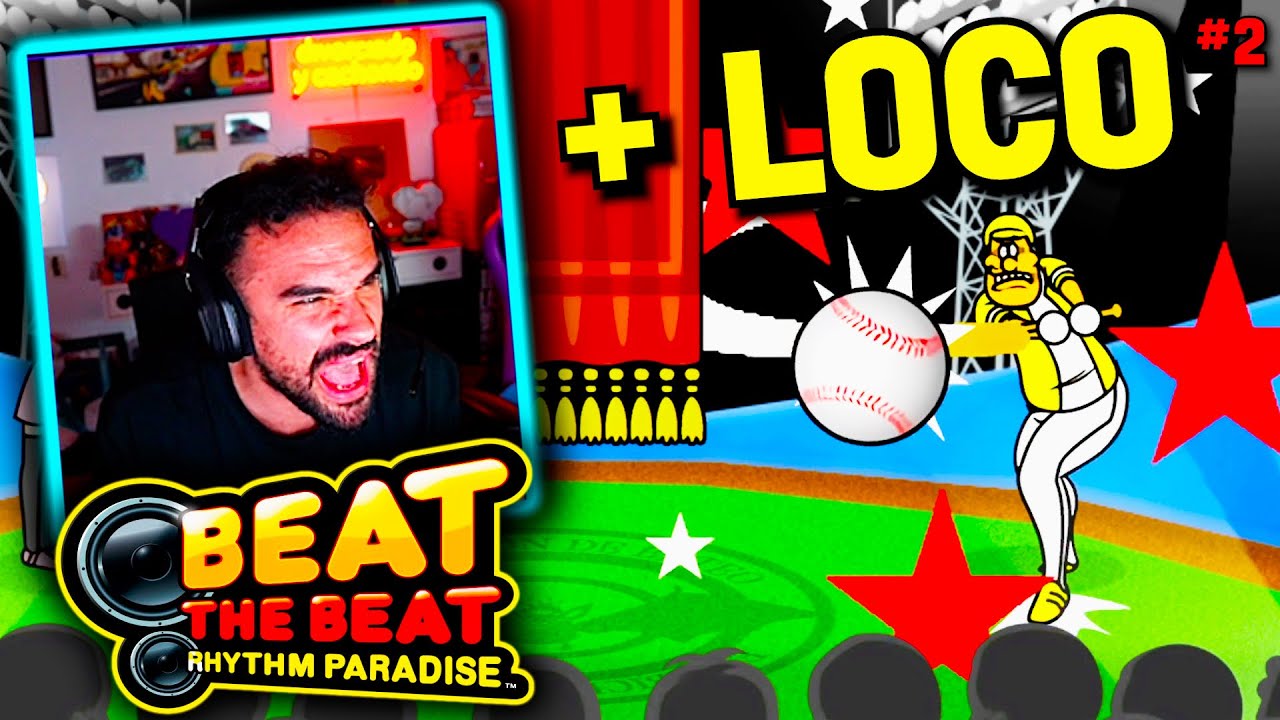 ILLOJUAN SE RINDE en Rhythm Paradise: Beat The Beat ⚾️🥁 | Mejores Momentos #2